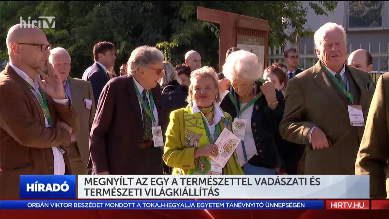 Megnyílt az Egy a Természettel Vadászati és Természeti Világkiállítás