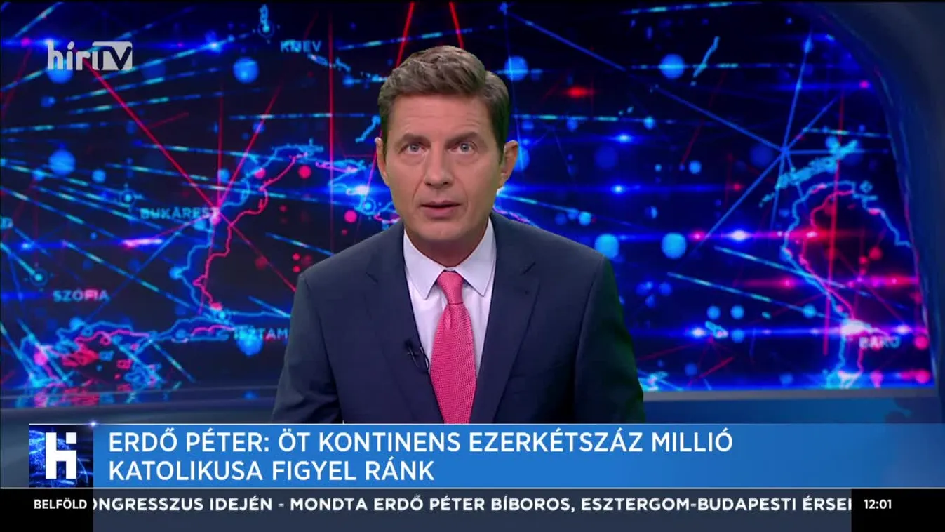 Erdő Péter: Öt kontinens ezerkétszáz millió katolikusa figyel ránk