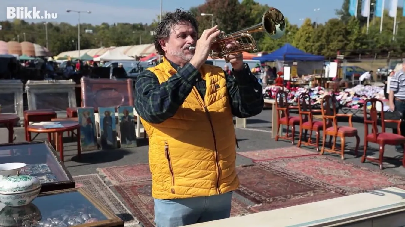 Lagzi Lajcsi a piacon