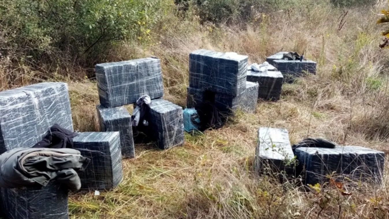 Huszonhárom millió forintnyi csempészett cigaretta