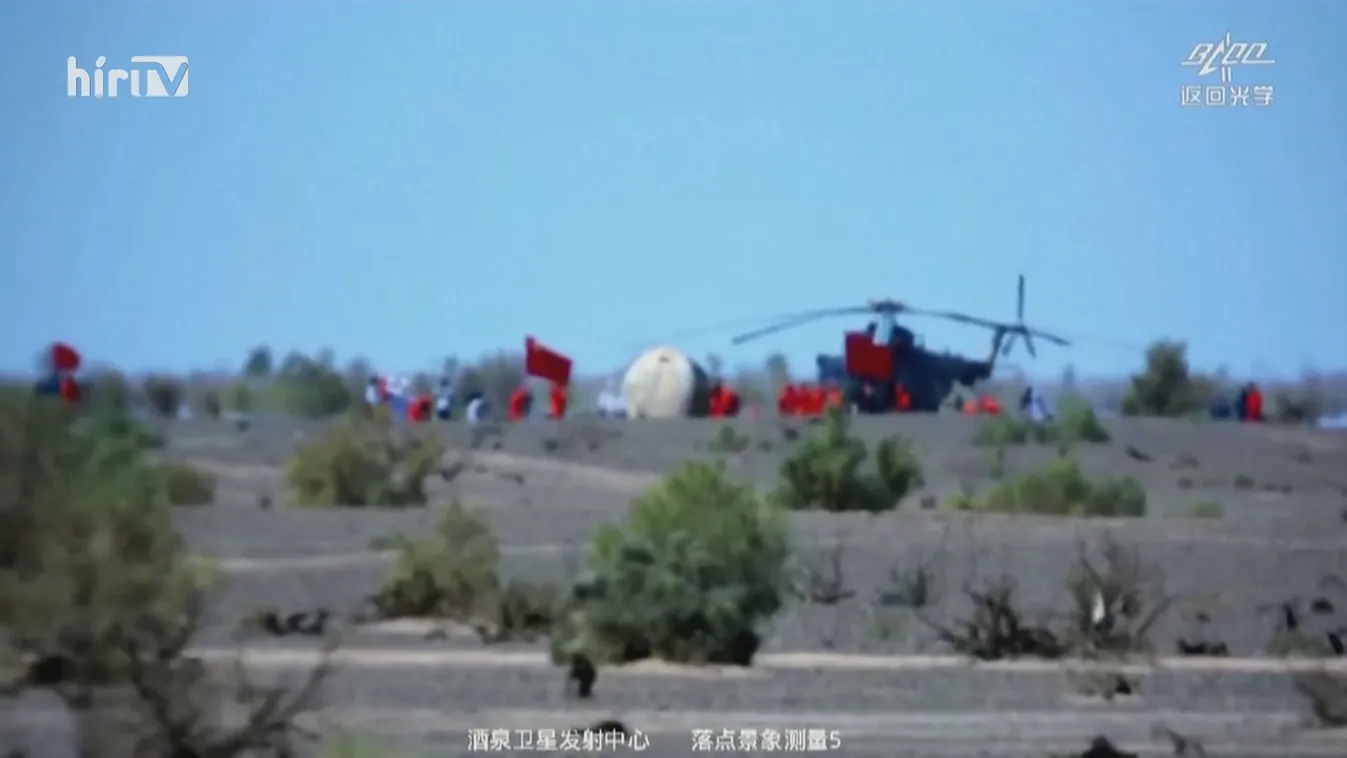 Visszatértek az asztronauták a kínai űrállomásról