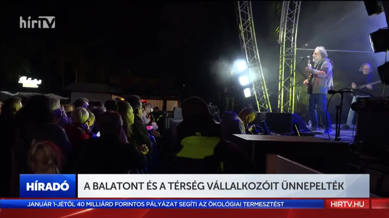 A Balatont és a térség vállalkozóit ünnepelték