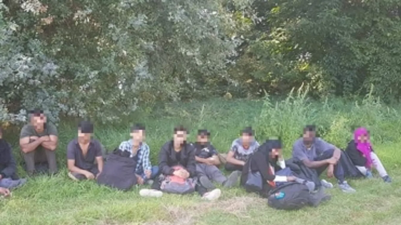 Újabb határsértő csoportot tartóztattak fel Csongrád-Csanád megyében