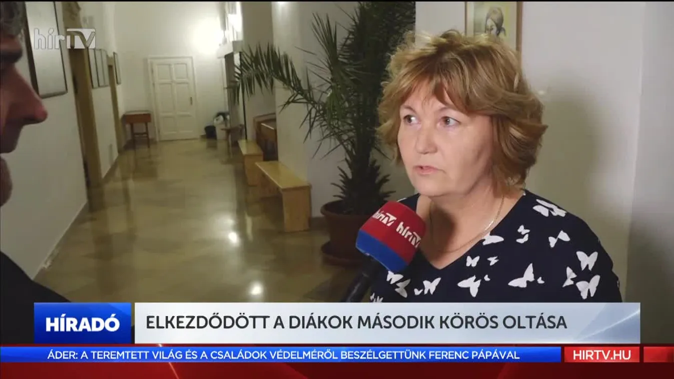 Elkezdődött a diákok második körös oltása