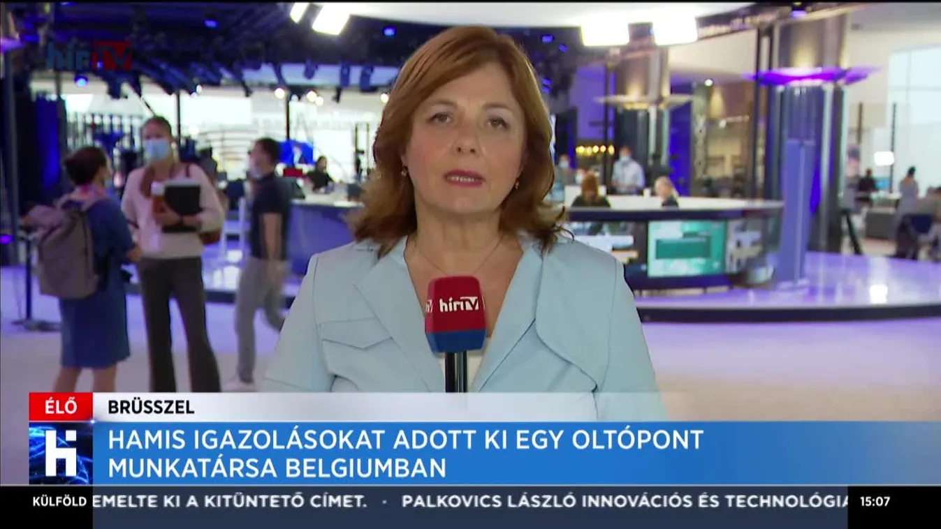 Hamis igazolásokat adott ki egy oltópont munkatársa Belgiumban