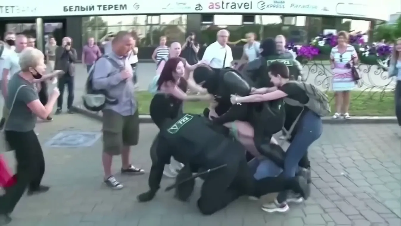 Agyonlőttek egy férfit a fehérorosz biztonsági erők