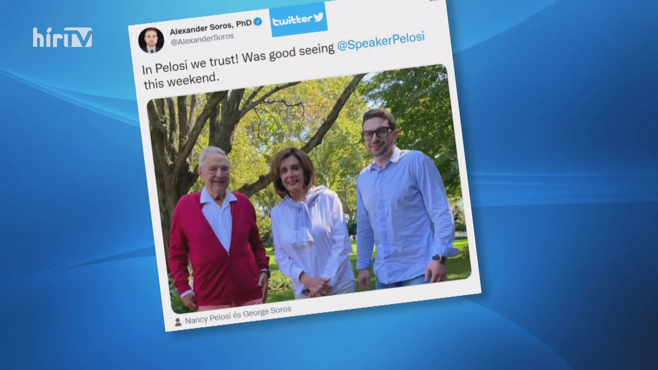 Az amerikai házelnökkel egyeztetett Soros