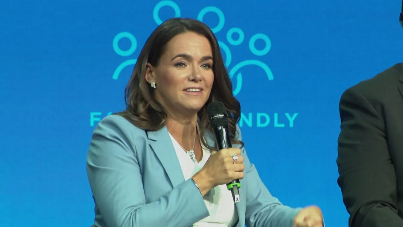 Novák Katalin: Ne kelljen választani munka és család között!