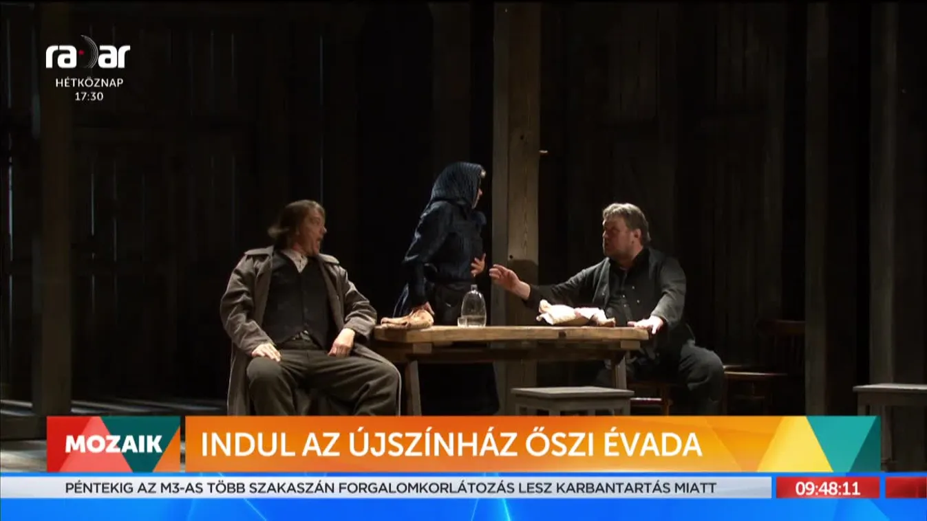 Mozaik - Indul az Újszínház őszi évada (2021-09-15)