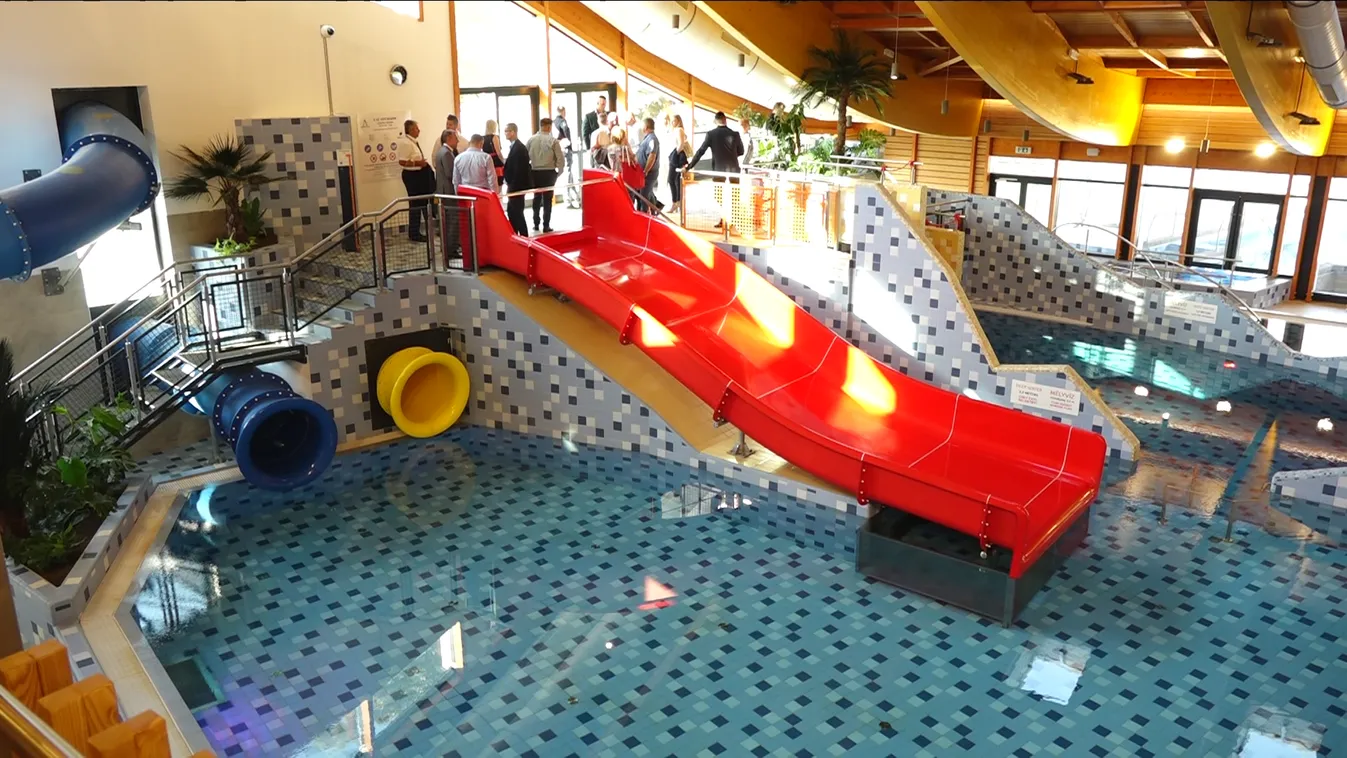 Új fedett részleggel bővült a Harkányi Gyógyfürdő