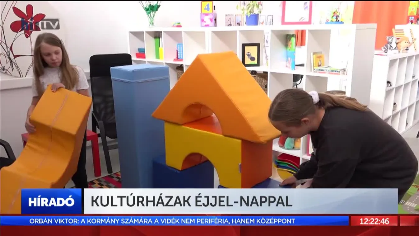 Kultúrházak éjjel-nappal