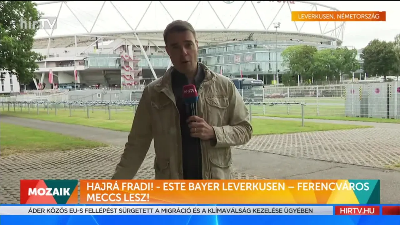 Mozaik - Bayer Leverkusen - Ferencváros meccs (2021-09-16)