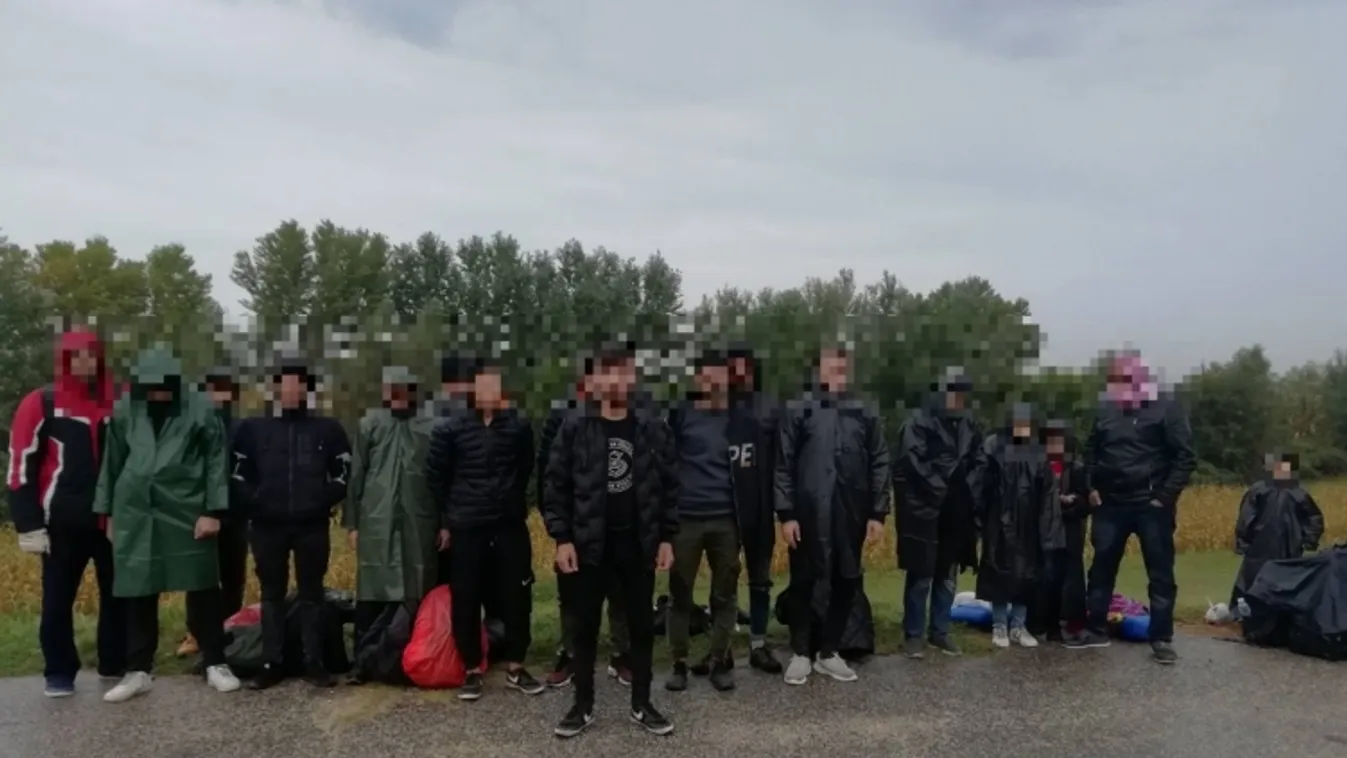 A rendőrök 36 illegális migránst tartóztattak fel Csongrád-Csanád megyében