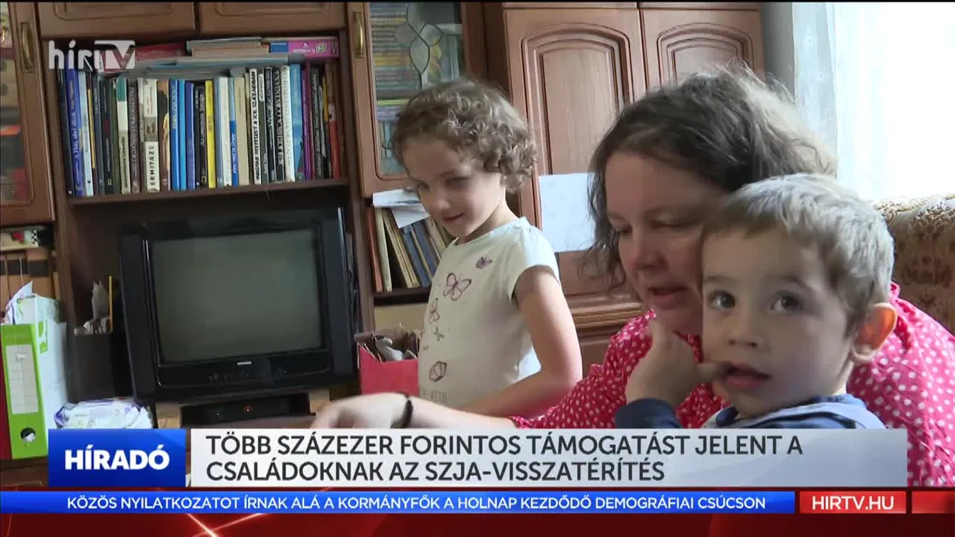 Több százezer forintos támogatást jelent a családoknak az szja-visszatérítés