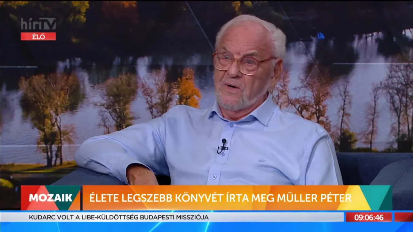 Mozaik - Élete legszebb könyvét írta meg Müller Péter (2021-10-06)