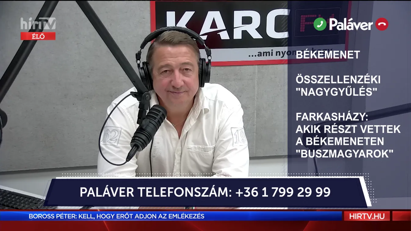 Paláver: Összellenzéki "nagygyűlés"