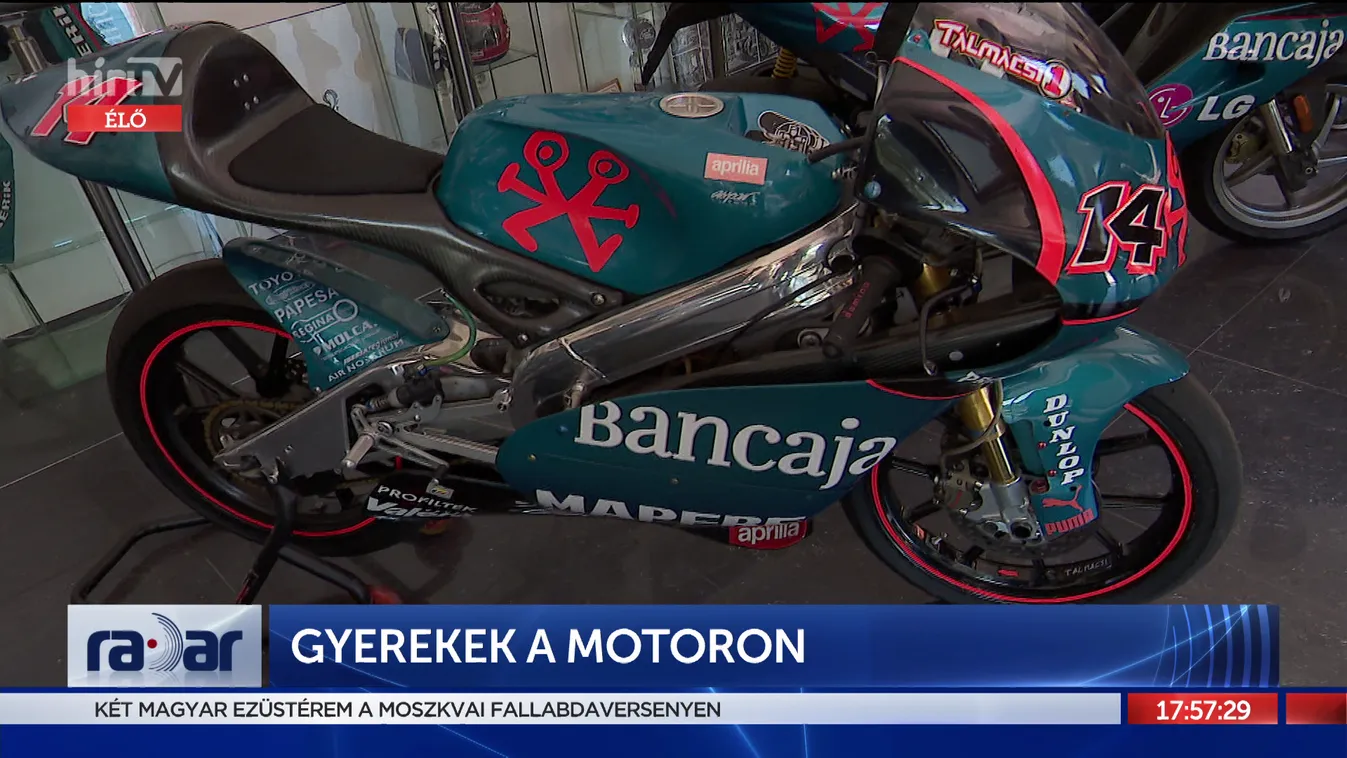 Radar: Gyerekek a motoron