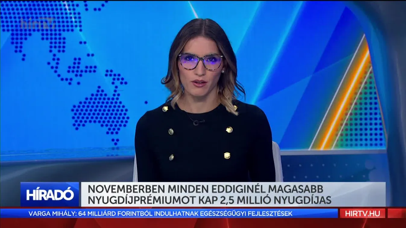 Novemberben minden eddiginél magasabb nyugdíjprémiumot kap 2,5 millió nyugdíjas