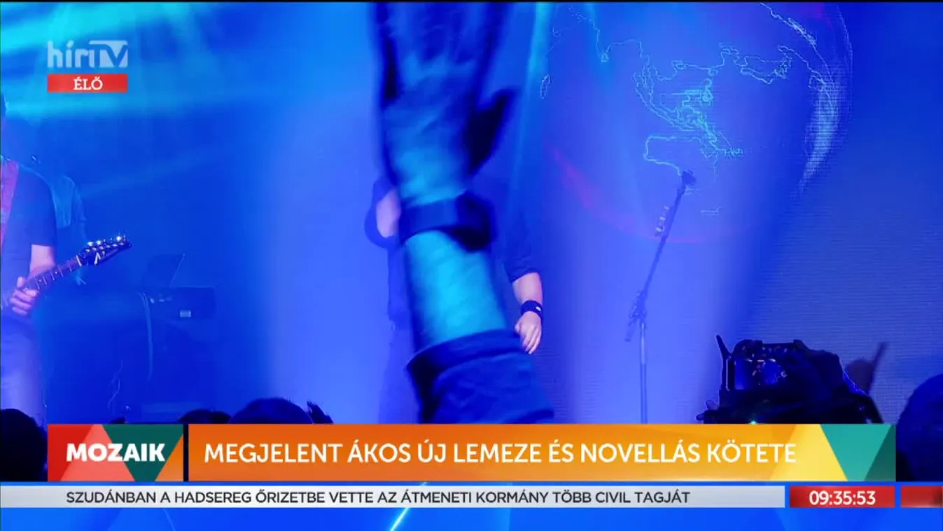 Mozaik - Megjelent Ákos új lemeze és novellás kötete (2021-10-25)