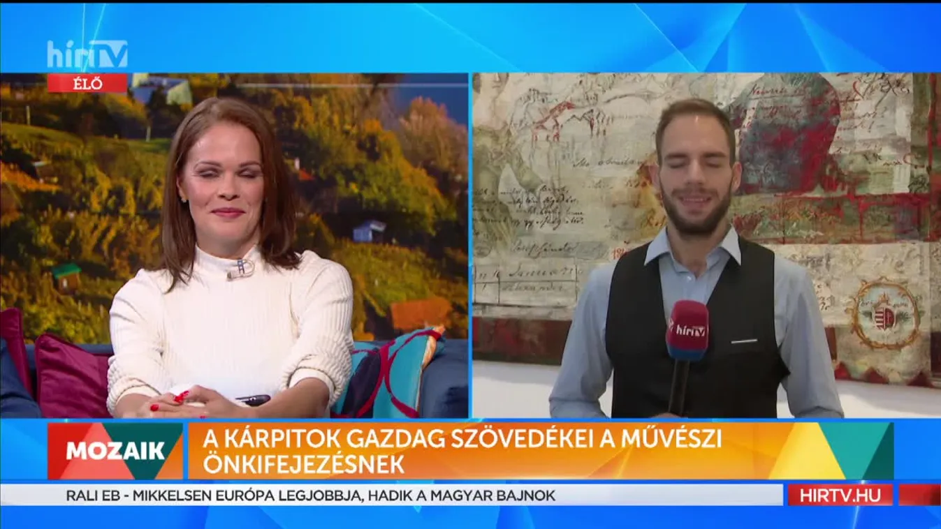 Mozaik - A kárpitok gazdag szövedékei a művészi önkifejezések (2021-10-25)