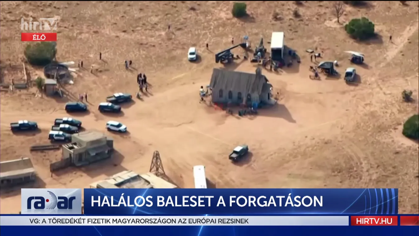 Radar: Halálos baleset a forgatáson