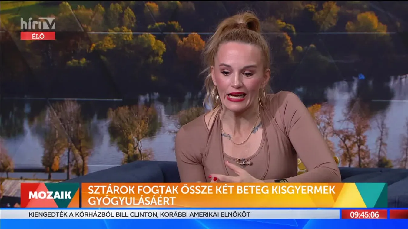 Mozaik - Sztárok fogtak össze két beteg kisgyermek gyógyulásáért (2021-10-18)