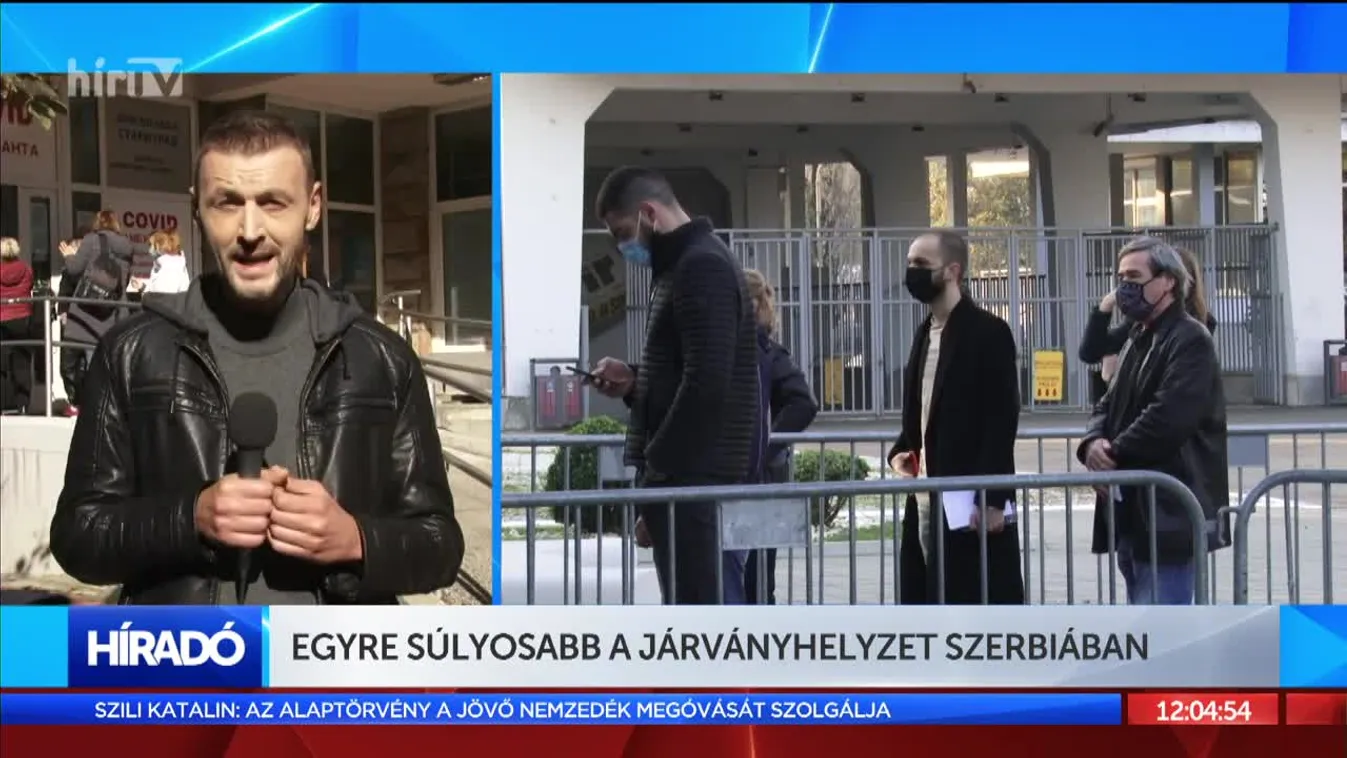 Egyre súlyosabb a járványhelyzet Szerbiában