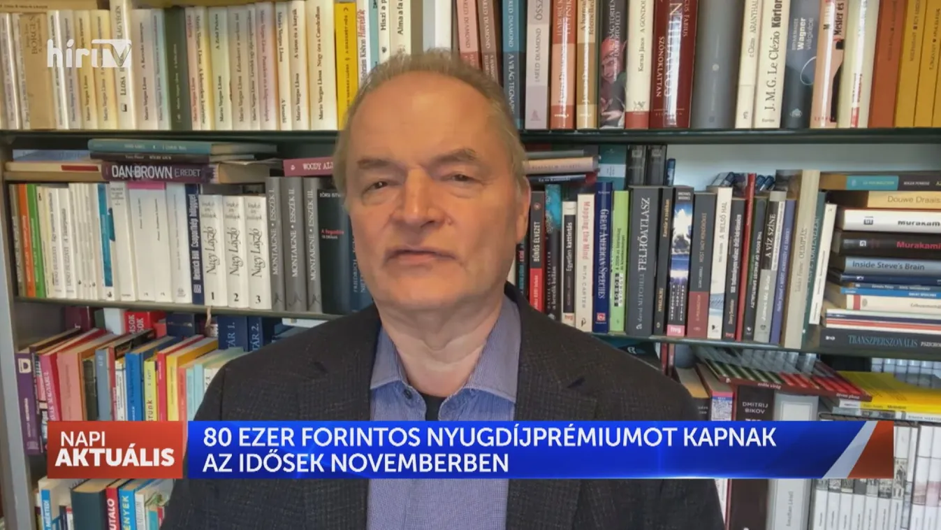 Farkas András: A nyugdíjak értéke nagyjából 10 százalékkal nő idén
