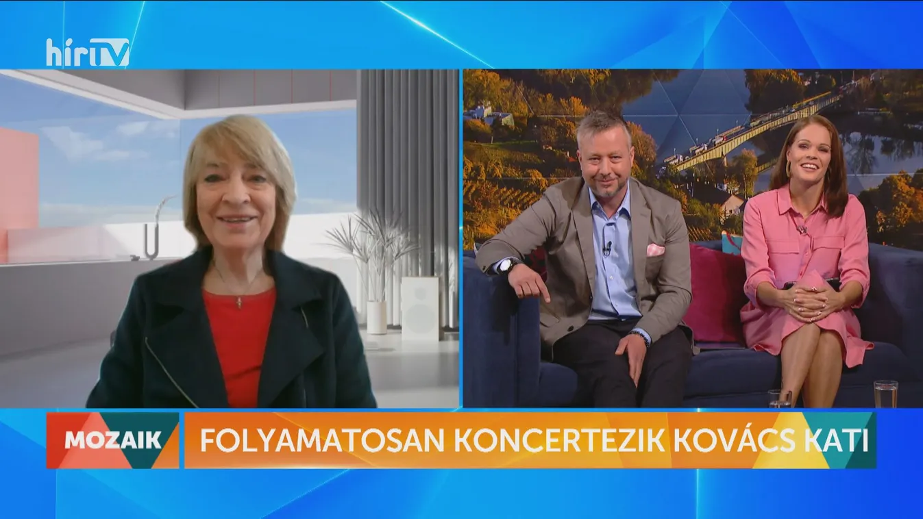 Mozaik: Folyamatosan koncertezik Kovács Kati