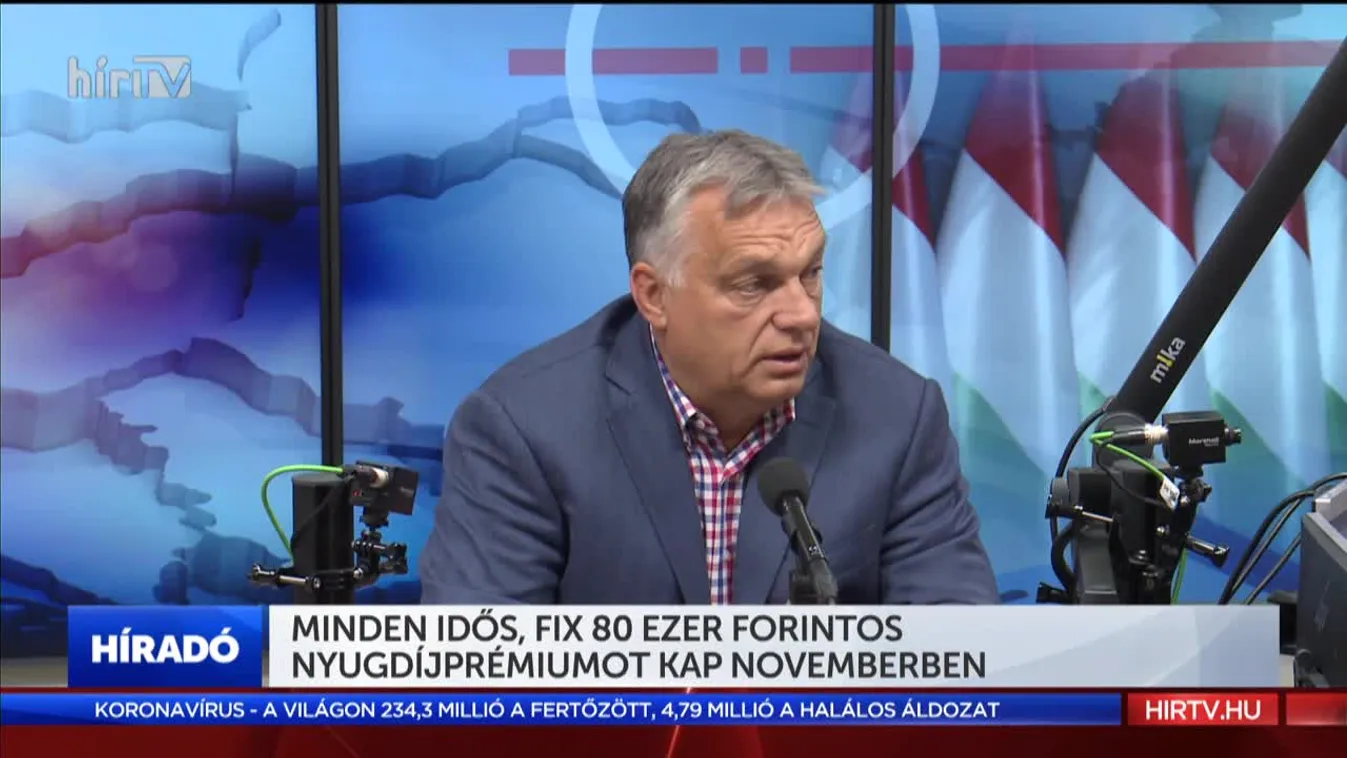 Minden idős, fix 80 ezer forintos nyugdíjprémiumot kap novemberben