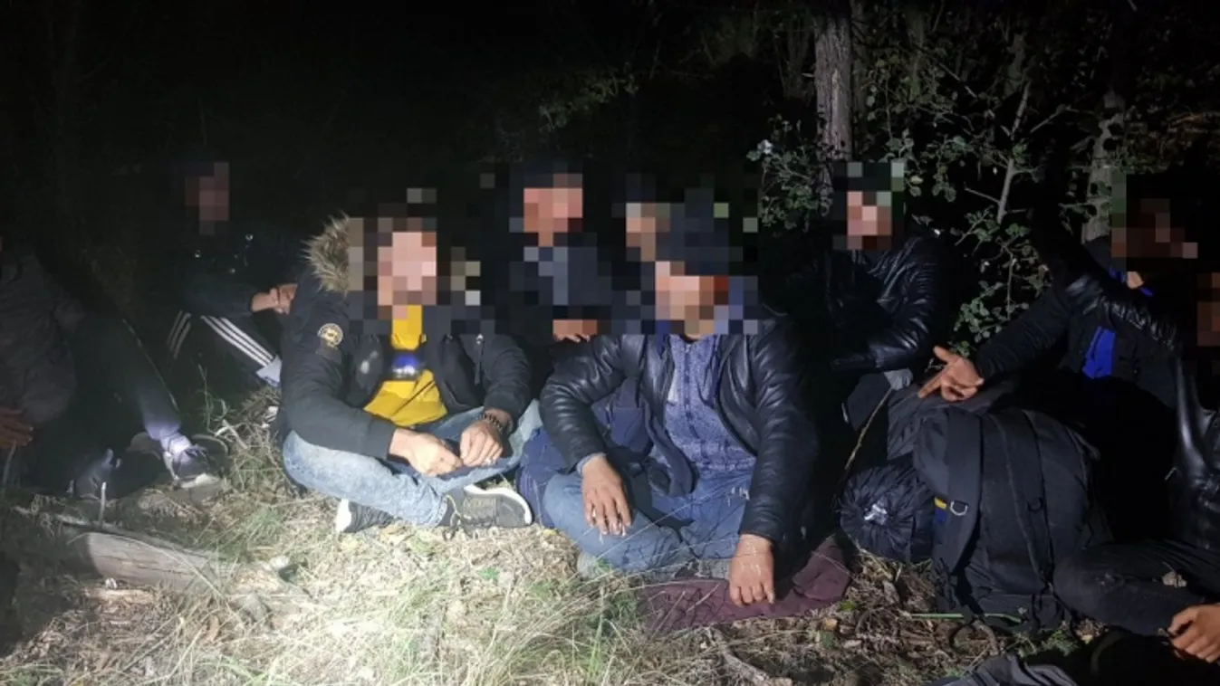 Illegális határsértőket tartóztattak fel Csongrád-Csanád megyében