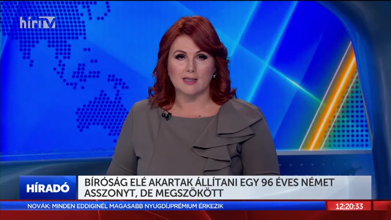 Bíróság elé akartak állítani egy 96 éves német asszonyt, de megszökött