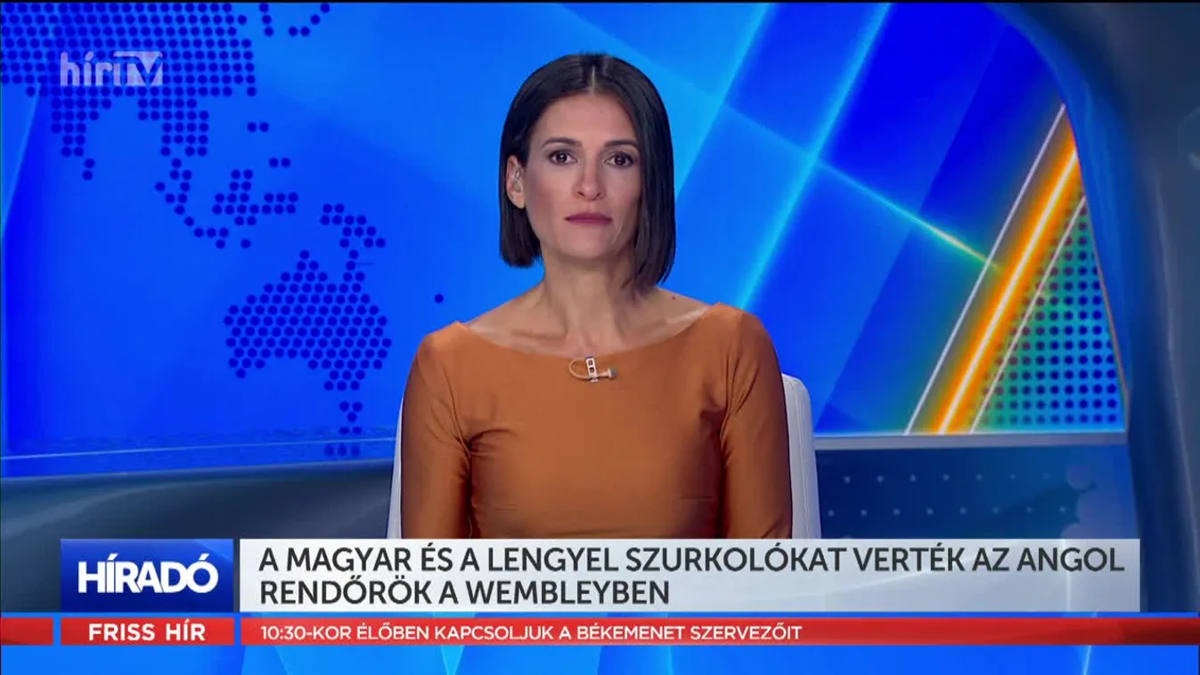 A magyar és a lengyel szurkolókat verték az angol rendőrök a Wembleyben