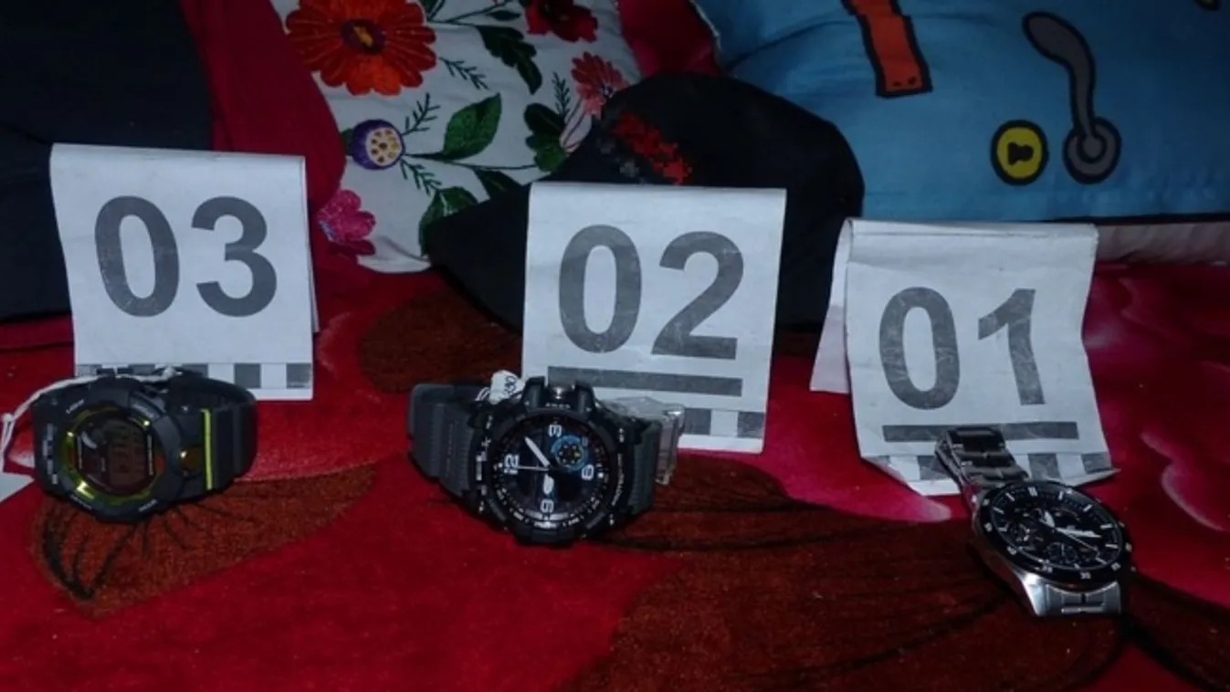 A rendőrök egy óra alatt elfogták