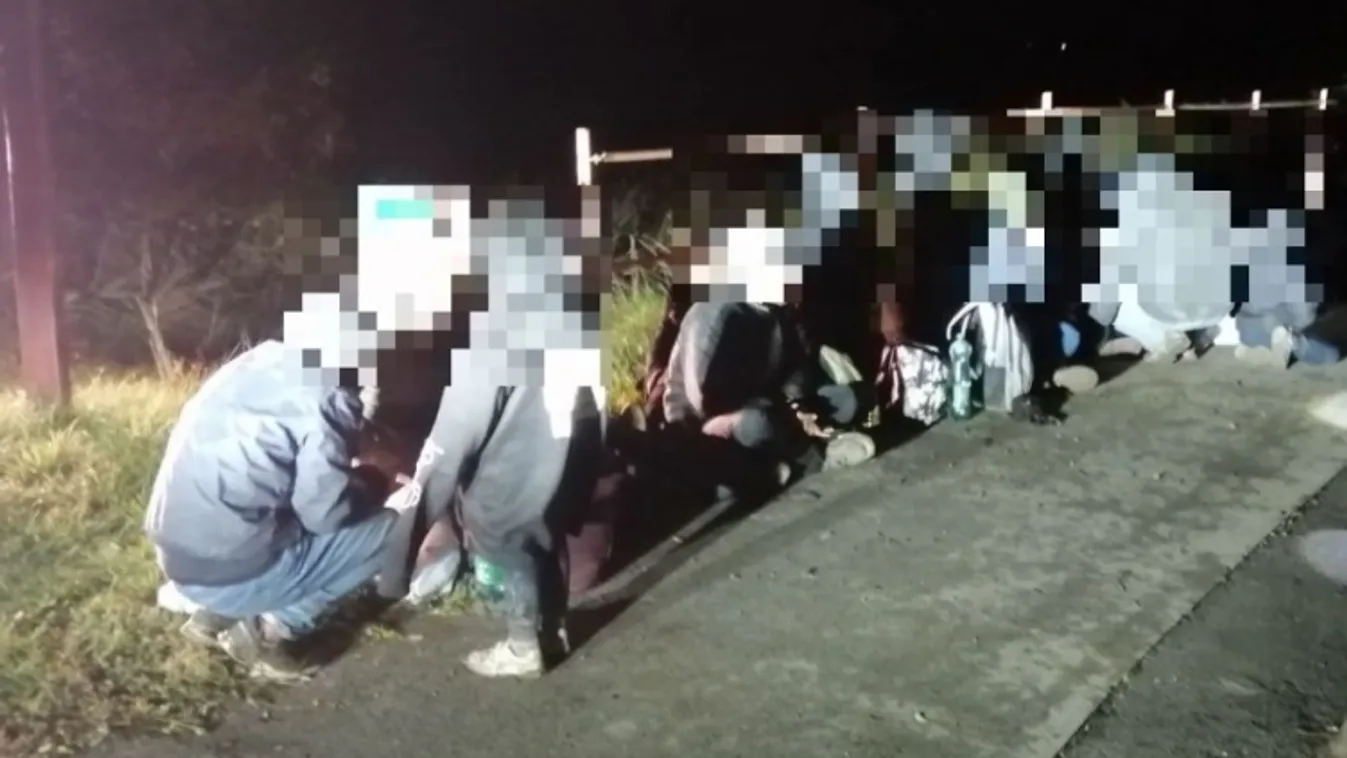 Illegális határsértőket tartóztattak fel Csongrád-Csanád megyében