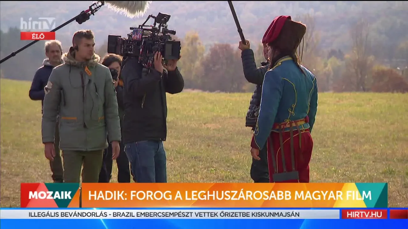 Mozaik - Ott vagyunk a Hadik forgatásán (2021-10-28)