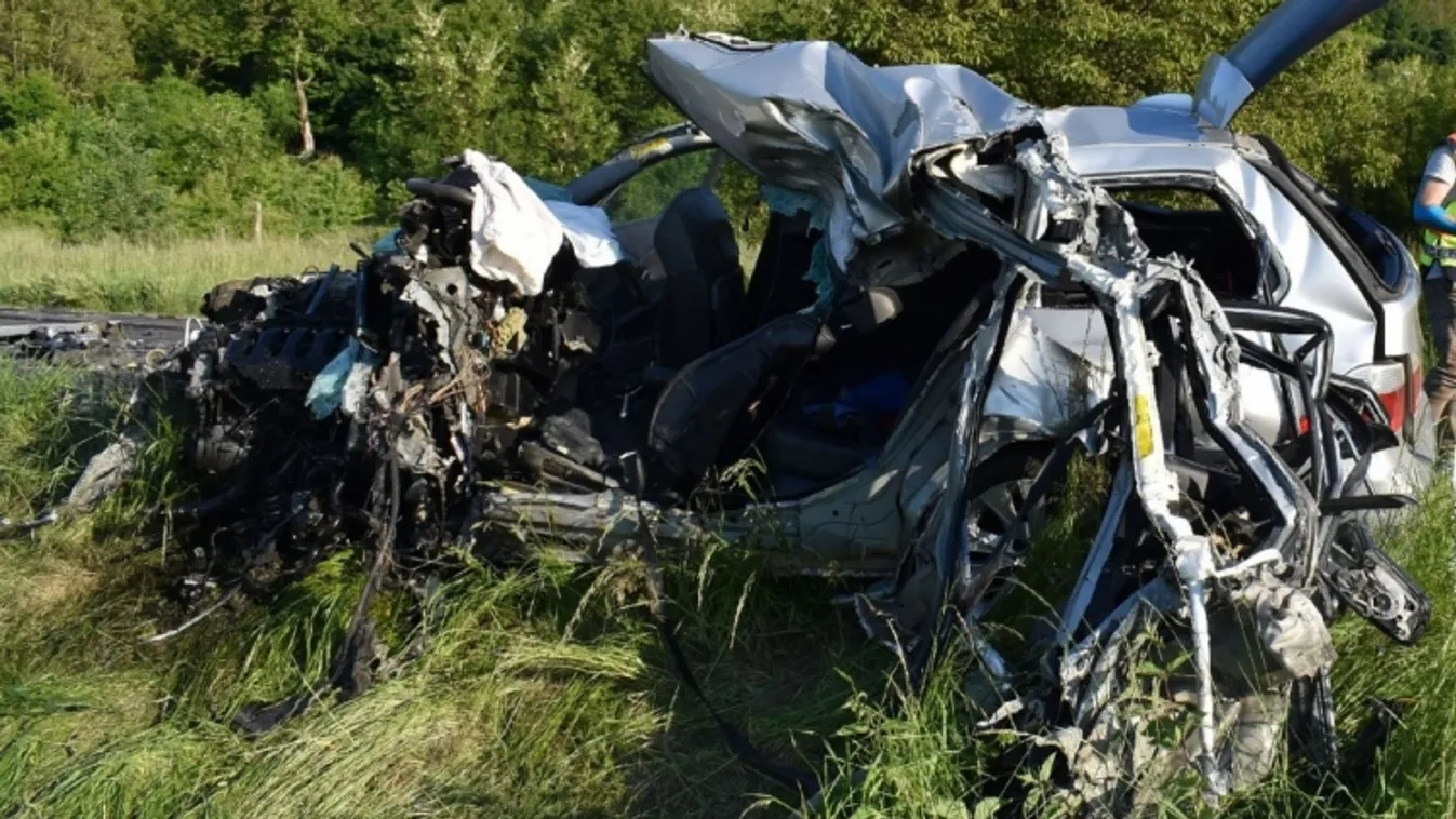 A rendőrök befejezték a baleset vizsgálatát