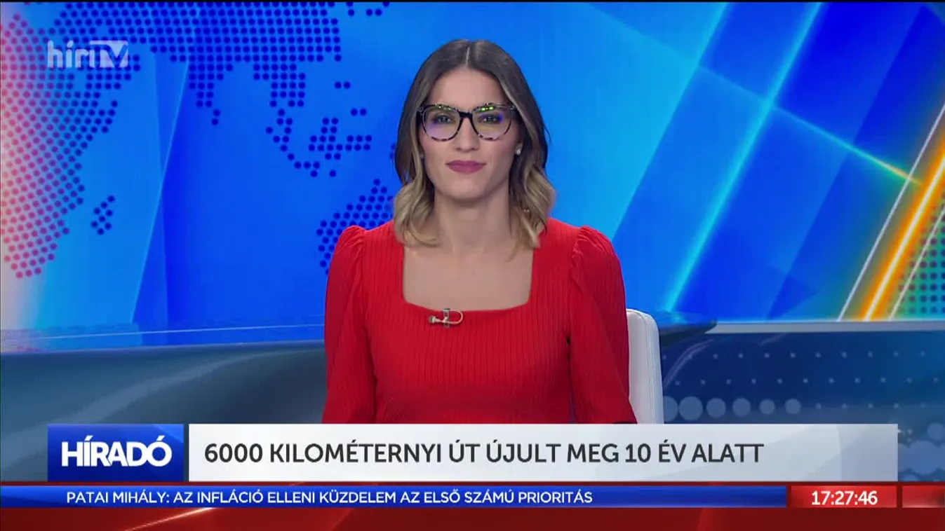 6000 kilométernyi út újult meg 10 év alatt