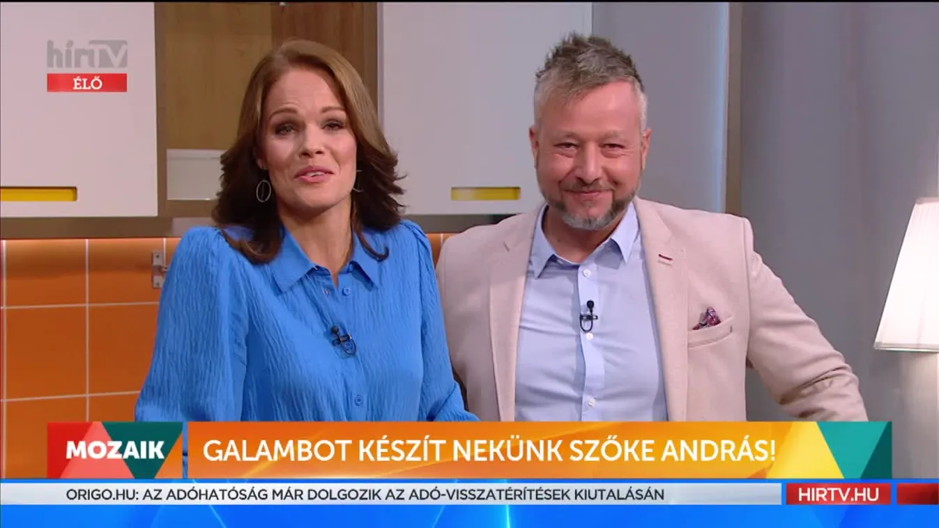 Mozaik - Galambot készít nekünk Szőke András (2021-10-11)