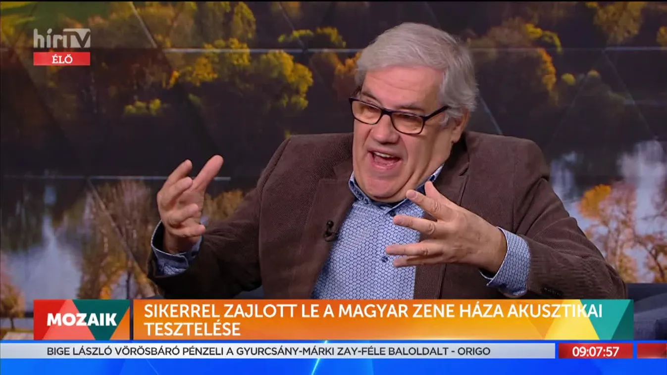 Mozaik - A Magyar Zene Háza akusztikai tesztelése (2021-10-27)