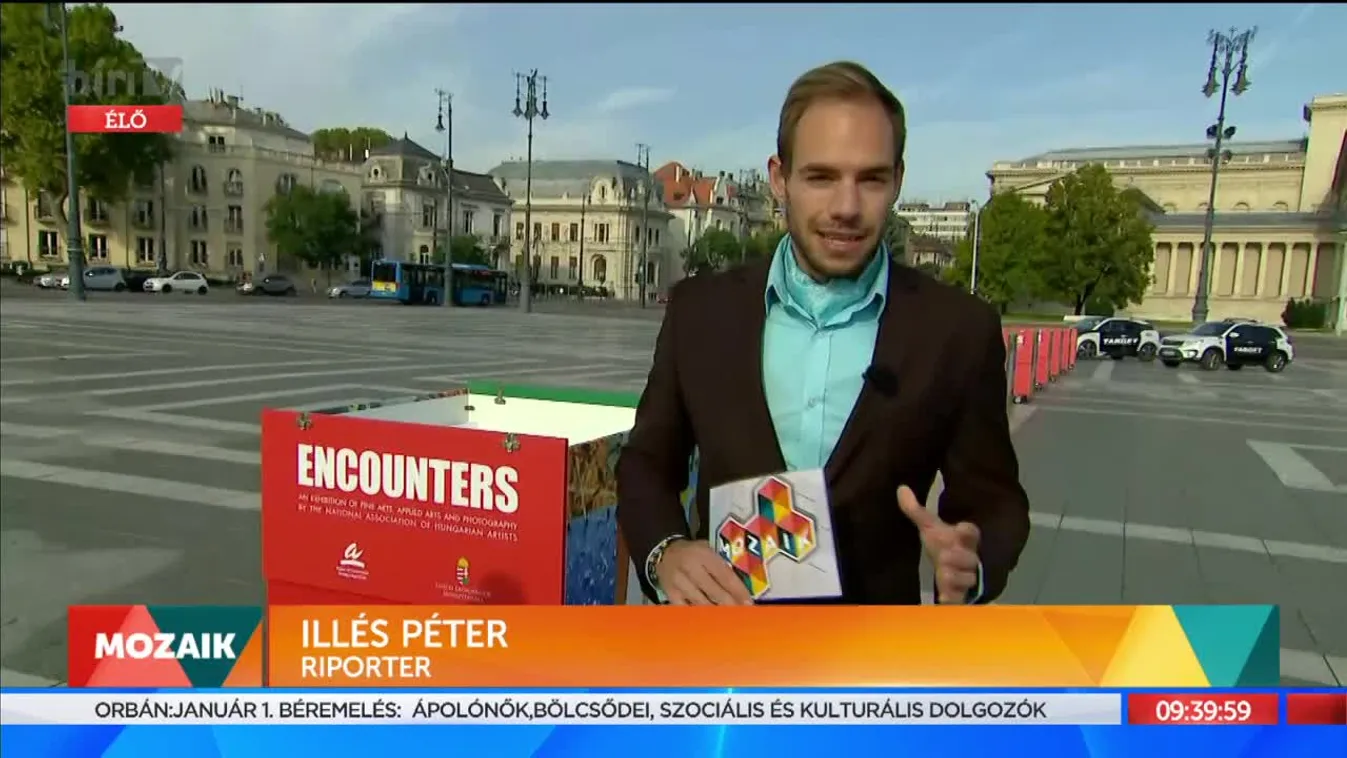 Mozaik - Találkozások - szabadtéri installáció (2021-10-08)