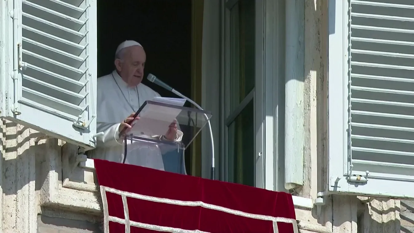 Az erőszak ellen szólalt fel Ferenc pápa