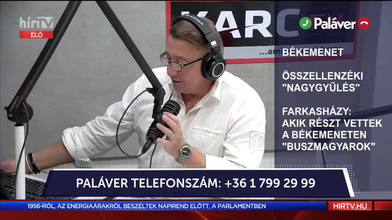 Paláver: Összellenzéki "nagygyűlés" (2021-10-25)