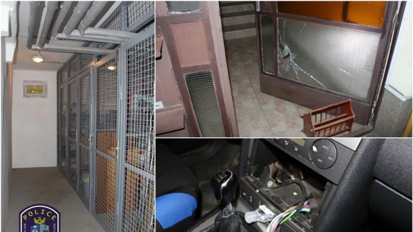 Rendőrkézen négy kecskeméti tolvaj