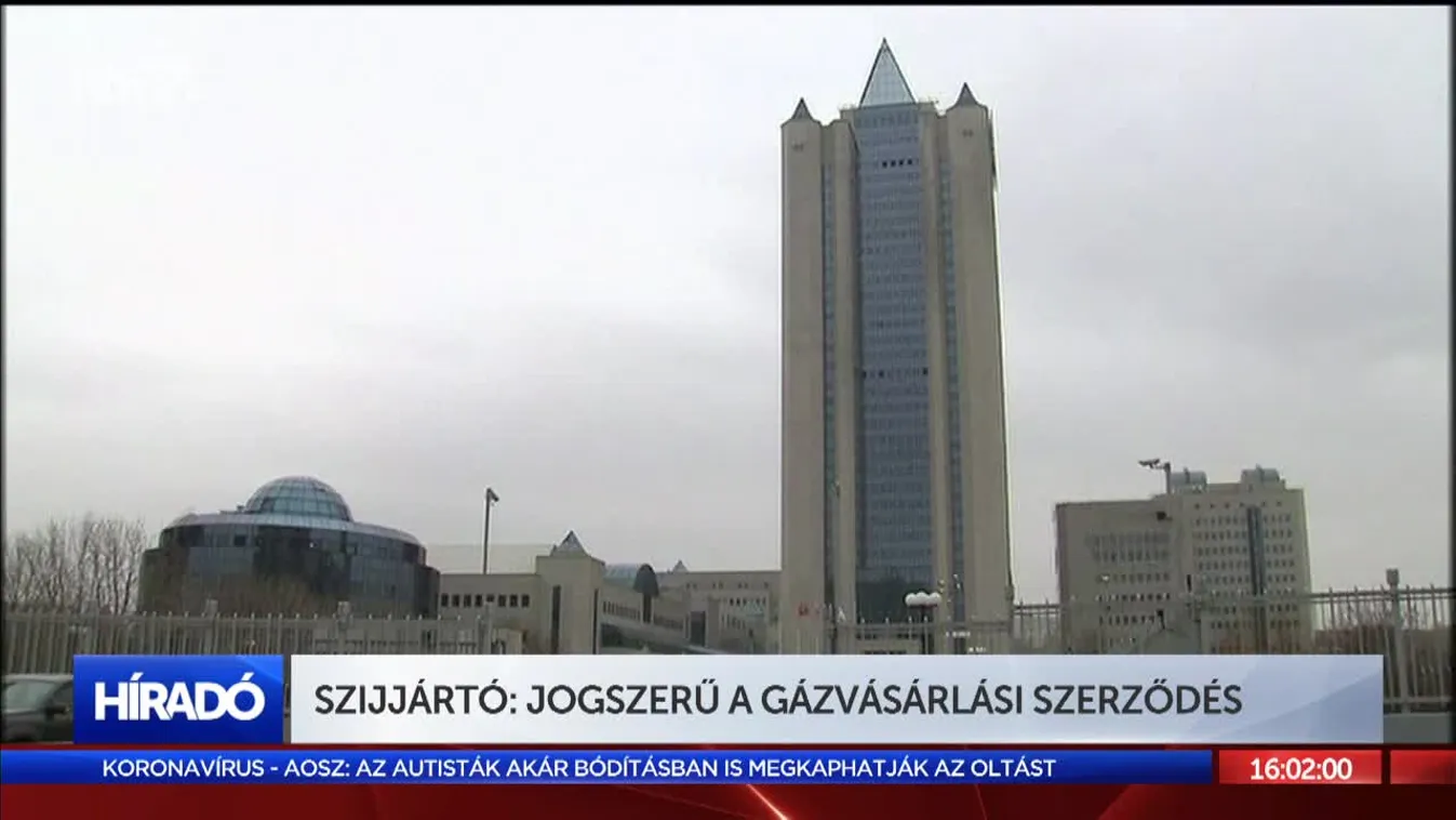 Szijjártó: Jogszerű a gázárvásárlási szerződés