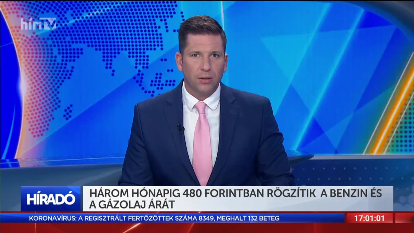 Három hónapig 480 forintban rögzítik  a benzin és a gázolaj árát