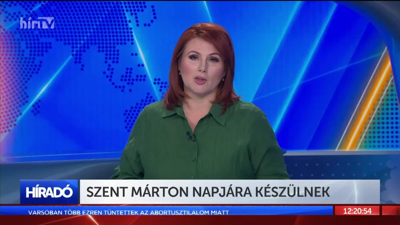 Szent Márton napjára készülnek