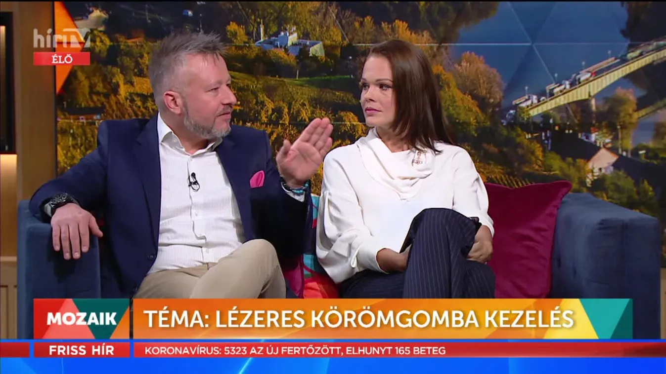 Mozaik: Lézeres körömgomba kezelés