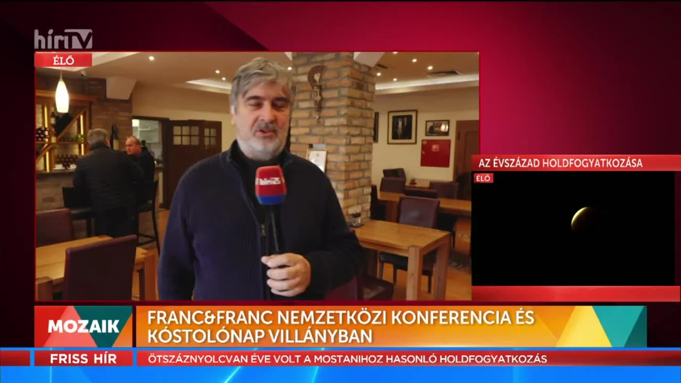 Mozaik: FRANC&FRANC nemzetközi konferencia és kóstolónap Villányban