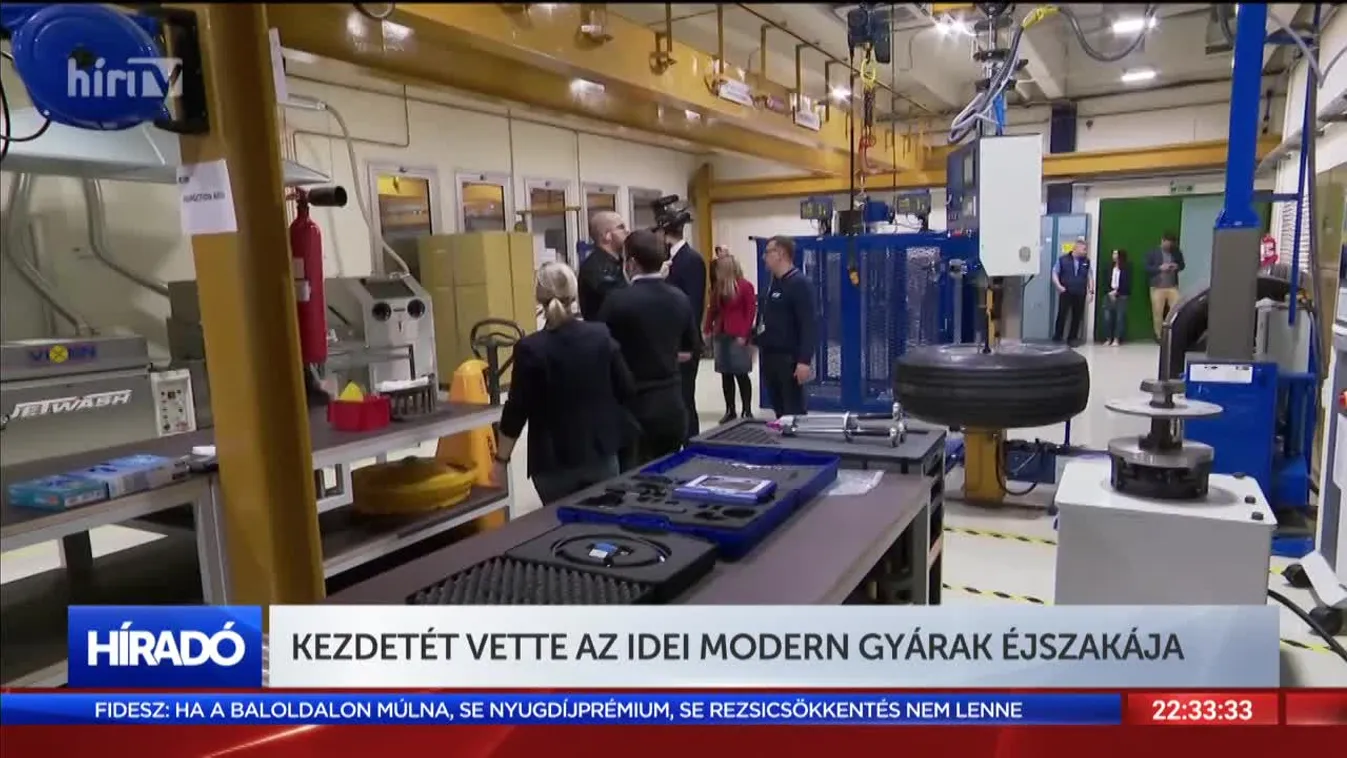 Kezdetét vette az idei modern gyárak éjszakája